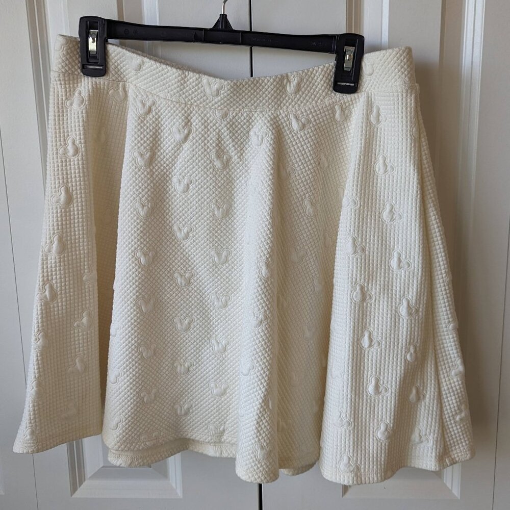 Disney X Lauren Conrad White Mickey Mouse skirt, size L